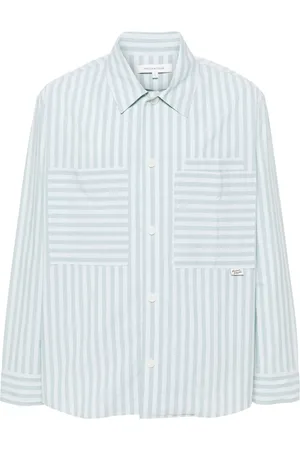 Maison Kitsuné Chemise en coton à rayures