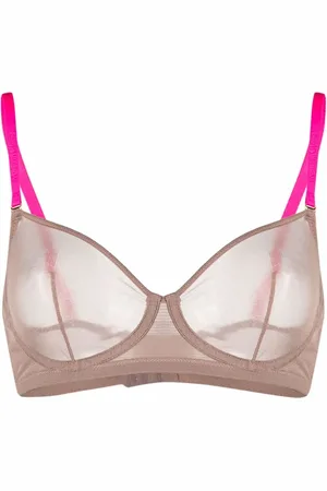 MAISON CLOSE Soutien-gorge en mesh à armatures