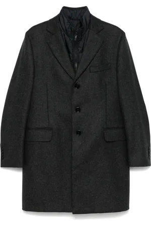 FAY Manteau à design superposé