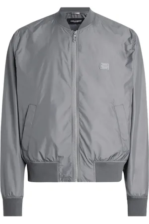 Dolce & Gabbana Veste bomber à plaque logo