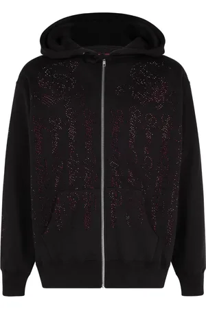 Supreme Hoodie à ornement en cristal