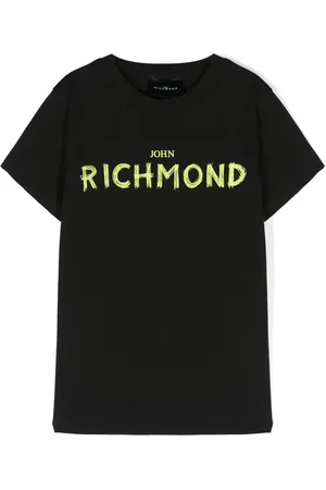 John Richmond T-shirt en coton à logo imprimé