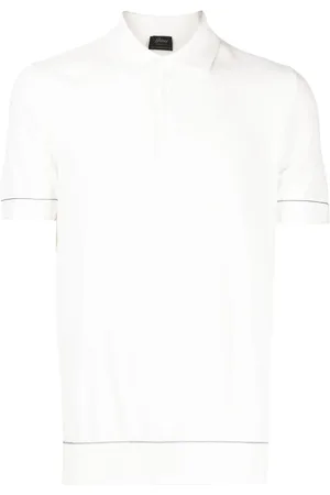 BRIONI Polo en coton texturé