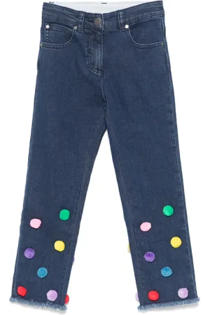 Stella McCartney Jean à détail de pompon