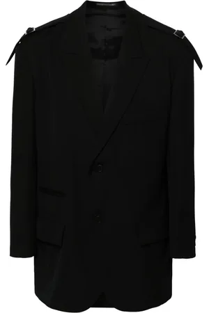 YOHJI YAMAMOTO Blazer à design texturé