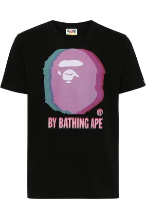 A Bathing Ape T-shirt en coton à logo imprimé