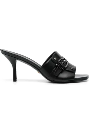 Stuart Weitzman Mules Maverick 75 mm en cuir