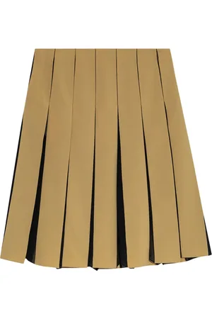 Marni Jupe plissée à couleurs contrastantes