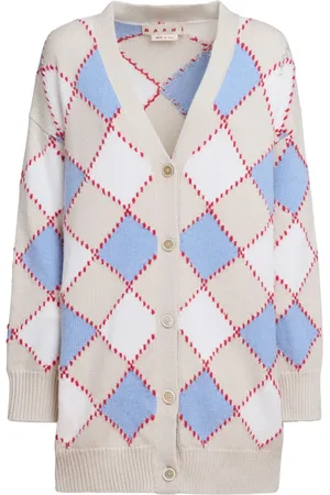 Marni Cardigan à motif de losanges