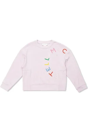 Stella McCartney Sweat en coton à logo brodé