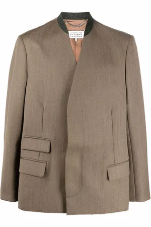 Maison Margiela Blazer à col montant