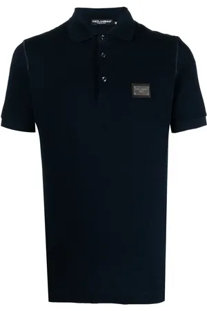 Dolce & Gabbana Polo en piqué DG Essentials
