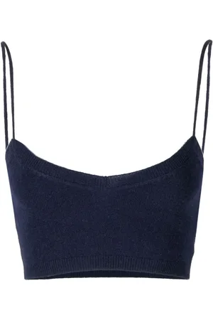 Cashmere In Love Haut Evie crop en maille