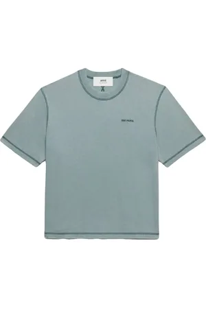 Ami T-shirt en coton à logo brodé