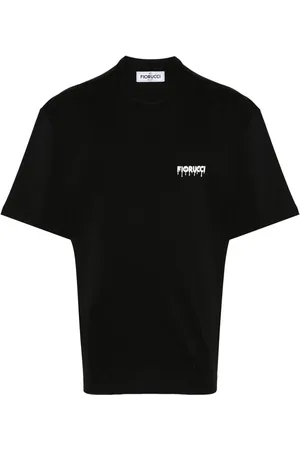 Fiorucci T-shirt en coton à logo en relief