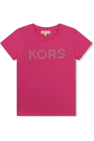 Michael Kors T-shirt en coton à logo strassé