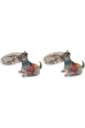 Paul Smith Boutons de manchette Artist Stripe Dog