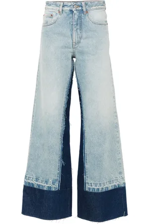 Maison Margiela Jean à coutures contrastantes