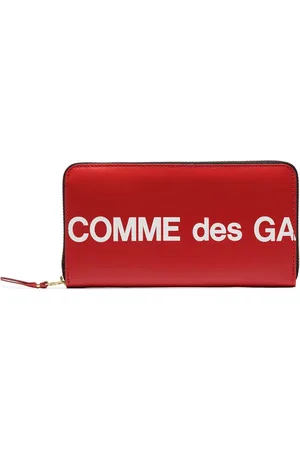Comme des Garçons Portefeuille continental à logo imprimé