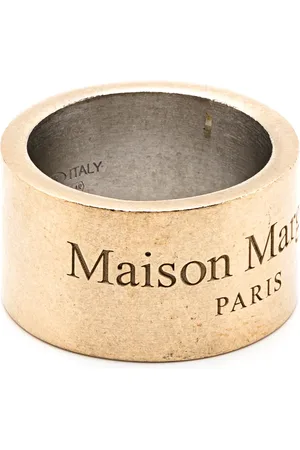 Maison Margiela Bague à logo gravé