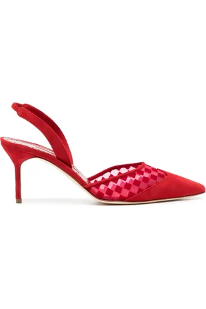 Manolo Blahnik Escarpins Mingosli 70 mm à bride arrière