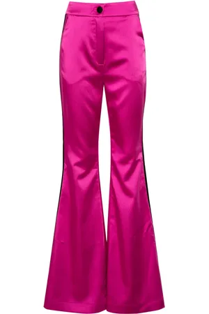 MITILIANE COUTURE Pantalon évasé à détail appliqué