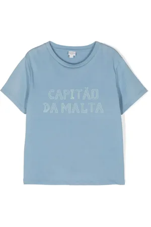 KNOT T-shirt en coton à imprimé Capitão