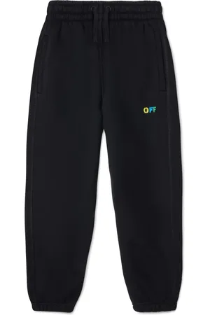 OFF-WHITE Pantalon de jogging en coton à rayures