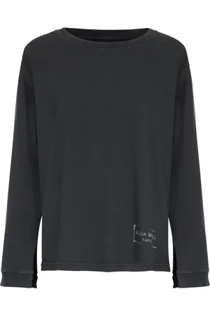 Maison Margiela Sweat en coton à logo imprimé