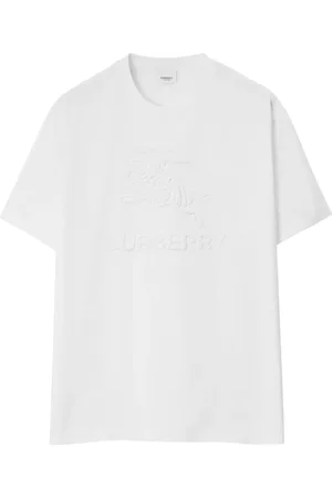 Burberry T-shirt en coton à logo embossé