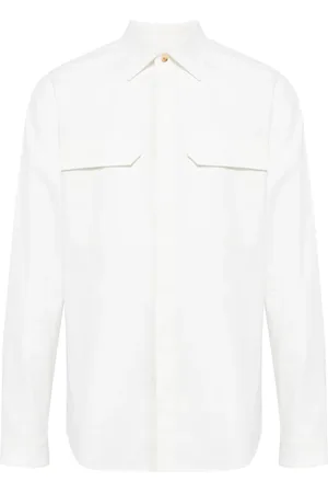 Rick Owens Chemise en coton à manches longues