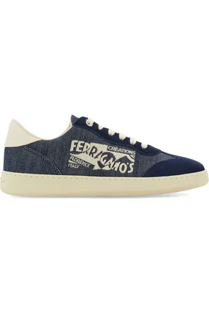 Salvatore Ferragamo Baskets à logo imprimé