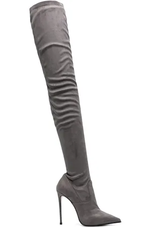 LE SILLA Cuissardes en daim 120 mm