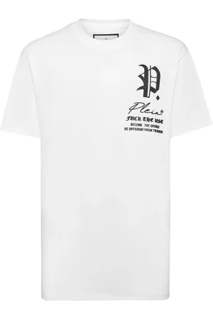 Philipp Plein T-shirt en coton à logo imprimé