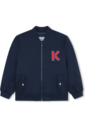 Kenzo Veste bomber à logo brodé