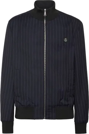 BILLIONAIRE Veste bomber à fines rayures