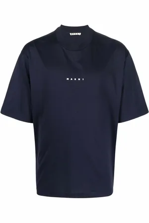 Marni T-shirt en coton à logo imprimé