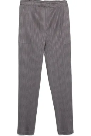 PLEATS PLEASE ISSEY MIYAKE Pantalon à design plissé