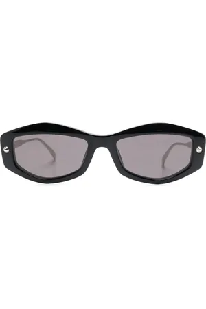 Alexander McQueen Lunettes de soleil à monture géométrique