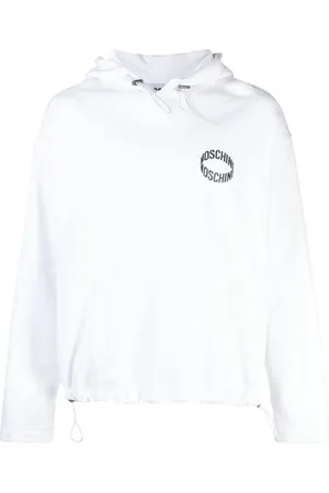 Moschino Sweat en coton biologique à logo appliqué