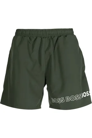 HUGO BOSS Short de bain Dolphin à logo imprimé