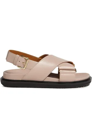 Marni Sandales Fussbett en cuir