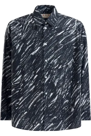 Marni Chemise à imprimé graphique