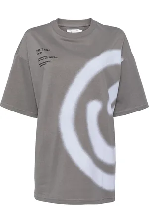 Izzue T-shirt en coton à imprimé Smiley