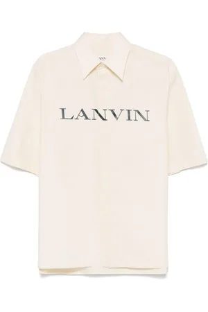 Lanvin Chemise à logo imprimé