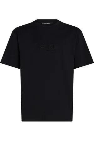 Karl Lagerfeld T-shirt à logo Art Deco