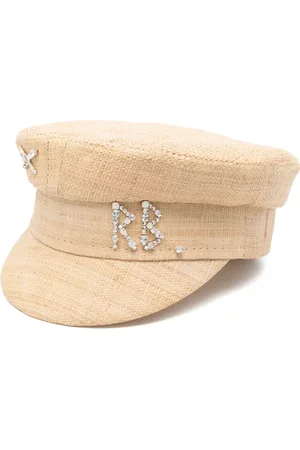 Ruslan Baginskiy Casquette gavroche en raphia