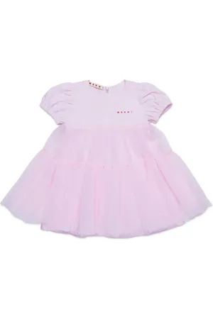 Marni Robe à empiècement en tulle