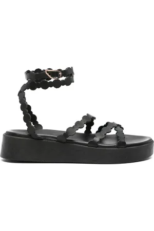 Ancient Greek Sandals Sandales Venus en cuir à plateforme