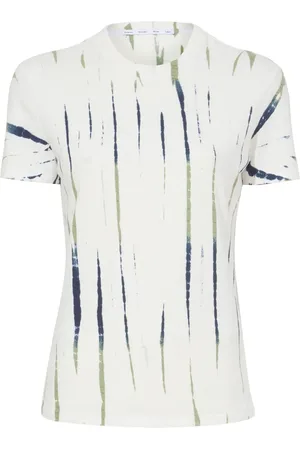 Proenza Schouler T-shirt à imprimé graphique en coton mélangé
